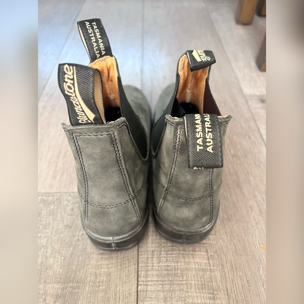 Blundstone MEN'S CLASSICS CHELSEA BOOTS RUSTIC BLACK New Size 7M 9W - Picture 8 of 9